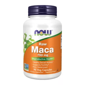 Now Foods Maca 750mg Raw 90 Veg Capsules 90 Kapszula