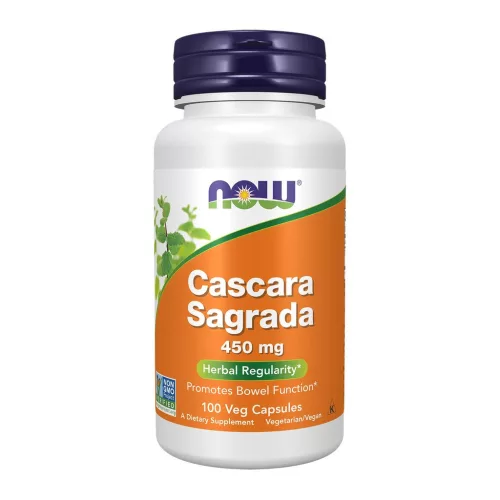 Now Foods Cascara Sagrada 450mg 100 Veg Capsules 100 Kapszula