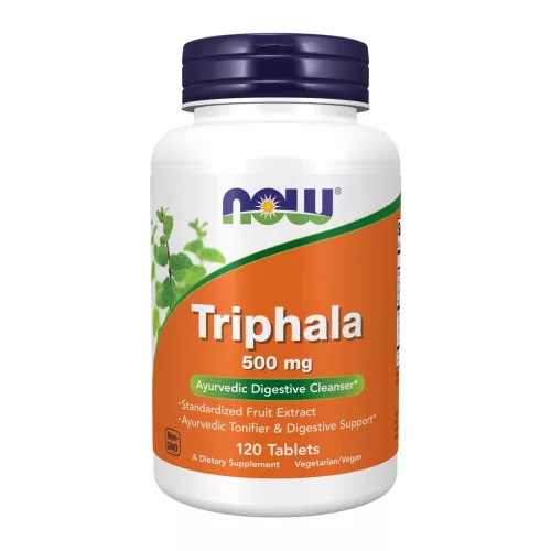 Now Foods Triphala 500mg 120 Tablets 120 Tabletta EXP.:2027/02/28