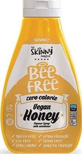 Skinny Foods Bee Free Zero Calorie 425ml Vegan Honey (Méz)