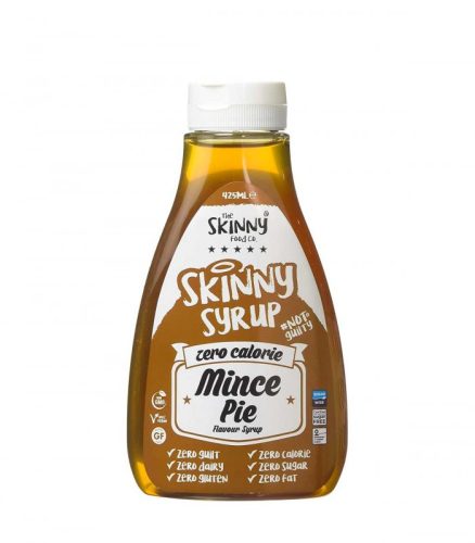 Skinny Foods Syrup Zero Calorie 425ml Mince Pie Syrup (Karácsonyi Gyümölcskosár Szirup)