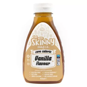   Skinny Foods Syrup Zero Calorie 425ml Vanilla Flavour (Vanília)