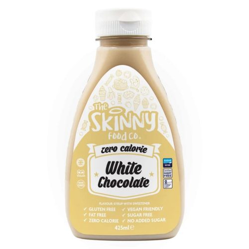 Skinny Foods Syrup Zero Calorie 425ml White Chocolate (Fehér Csokoládé)