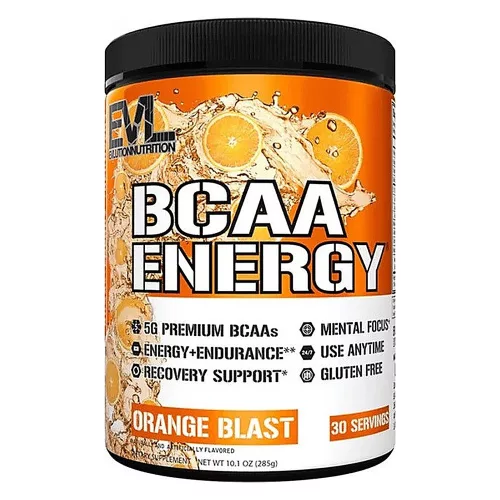 EVL Nutrition Evolution Bcaa Energy 288g Orange (Narancs)