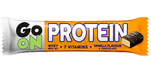 Go On Nutrition Protein Bar 50g Vanilla Flavour (Vanília)