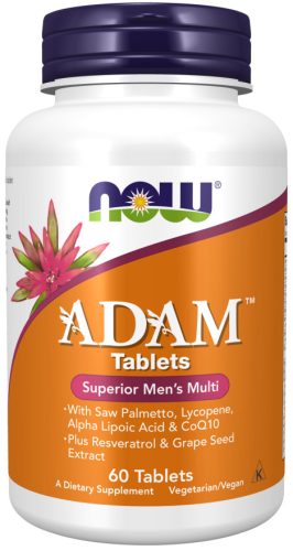 Now Foods Adam™ Tablets Superior Mens Multi 60 Tablets 60 Tabletta