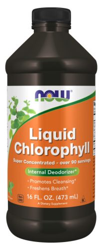 Now Foods Chlorophyll Liquid Natural Mint Flavor (Mentol) 16fl oz 473ml
