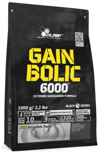 Olimp Nutrition Gain Bolic 6000 1000g Cookies & Cream (Sütikrém)