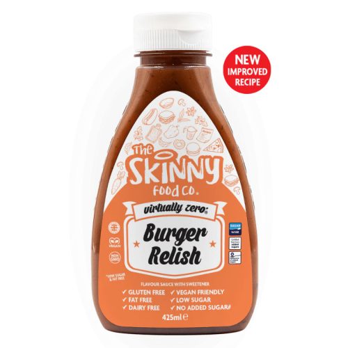 Skinny Foods Sauce Virtually Zero 425ml Burger Relish (Burger Szósz)