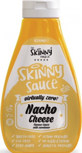 Skinny Foods Sauce Virtually Zero 425ml Garlic & Herb (Fokhagymás Zöld Fűszeres)