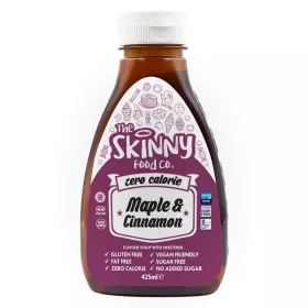   Skinny Foods Syrup Zero Calorie 425ml Maple & Cinnamon (Juharszirup)