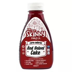   Skinny Foods Syrup Zero Calorie 425ml Red Velvet Cake (Vörösbársony Torta)