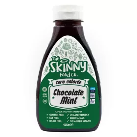   Skinny Foods Syrup Zero Calorie 425ml Chocolate Mint (Csokoládé Menta)