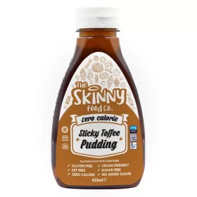   Skinny Foods Syrup Zero Calorie 425ml Sticky Toffee Pudding ( Ragacsos Puding)