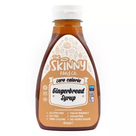   Skinny Foods Syrup Zero Calorie 425ml Gingerbread Syrup (Mézeskalács)