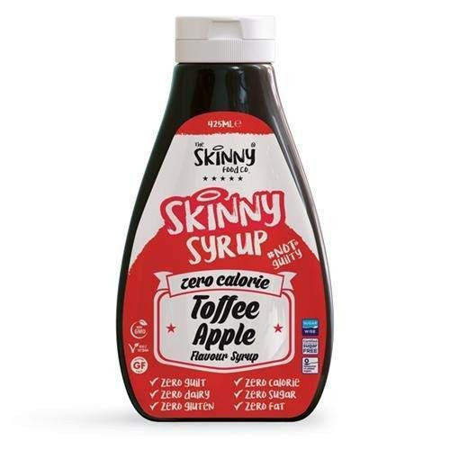 Skinny Foods Syrup Zero Calorie 425ml Toffee Apple (Karamell Alma)