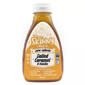  Skinny Foods Syrup Zero Calorie 425ml Salted Caramel Vanilla (Sós Karamell Vanília)