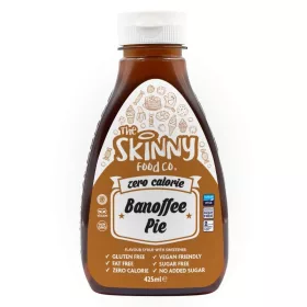   Skinny Foods Syrup Zero Calorie 425ml Banoffe Pie (Banános Pite)