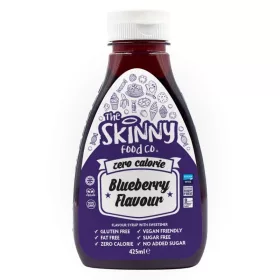   Skinny Foods Syrup Zero Calorie 425ml Blueberry Flavour (Áfonya)