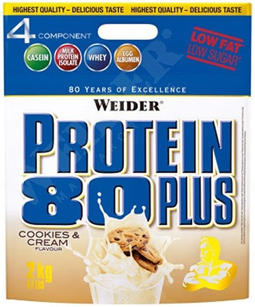 Weider Protein 80 Plus 2000g Cookies & Cream (Sütikrém)