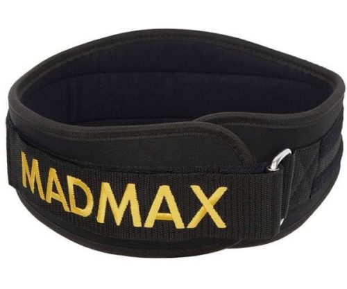 MadMax Öv Body Conform Black/Gold (Fekete/Arany) XS (Extra Kicsi Méret)