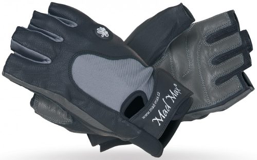 MadMax Edzőkesztyű MTI82 Black/Grey (Fekete/Szürke) S (Kis Méret)