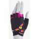 MadMax Edzőkesztyű Flower Power Black/Pink (Fekete/Rózsaszín)