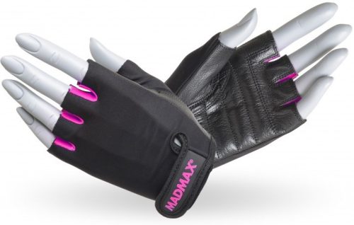 MadMax Edzőkesztyű Rainbow Black/Pink (Fekete/Rózsaszín)