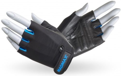 MadMax Edzőkesztyű Rainbow Black/Turquoise (Fekete/Türkiz) XS (Extra Kicsi Méret)