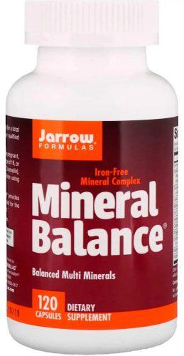 Jarrow Formulas Mineral Balance Iron-Free 120 Capsules 120 Kapszula