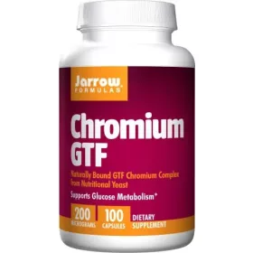   Jarrow Formulas Chromium GTF 200mcg 100 Capsules 100 Kapszula