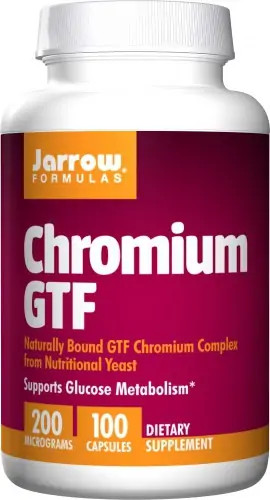 Jarrow Formulas Chromium GTF 200mcg 100 Capsules 100 Kapszula