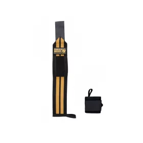 Gorilla Wear Wrist Wraps Pro Black/Gold (Fekete/Arany) Csuklószorító