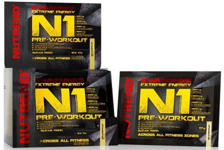 Nutrend N1 Pre-Workout Booster 17g Blue Raspberry (Kék Málna)