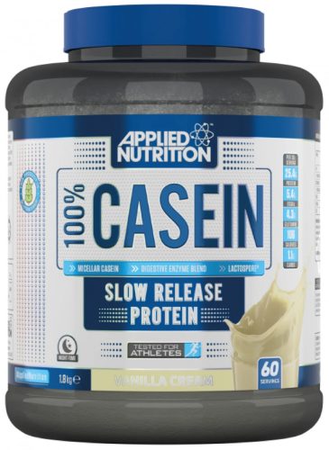 Applied Nutrition 100% Casein 1800g Vanilla Cream (Vanília)