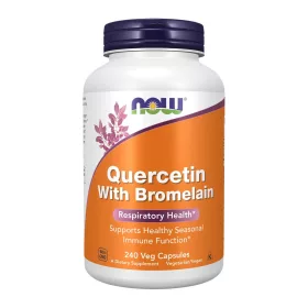 Now Foods Quercetin with Bromelain 240 Veg Capsules 240 Kapszula