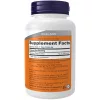 Now Foods Taurine 1000mg Double Strength 250 Capsules 250 Kapszula - Supplement Facts