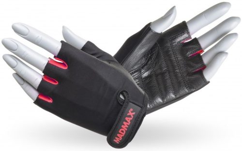 MadMax Edzőkesztyű Rainbow Black/Rubine (Fekete/Rubin) XS (Extra Kicsi Méret)