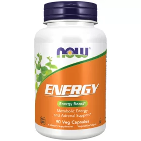 Now Foods Energy 90 Veg Capsules 90 Kapszula EXP.:2026/11/30