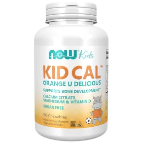   Now Foods Kid Cal™ 100 Chewables 100 Tabletta Orange U Delicious (Narancs)