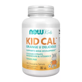 Now Foods Kid Cal™ 100 Chewables 100 Tabletta Orange U Delicious (Narancs)