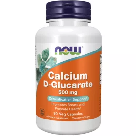   Now Foods Calcium D-Glucarate 500mg 90 Veg Capsules 90 Kapszula