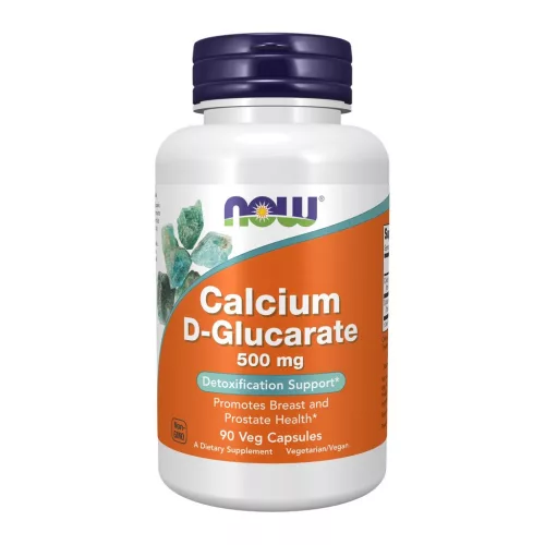 Now Foods Calcium D-Glucarate 500mg 90 Veg Capsules 90 Kapszula
