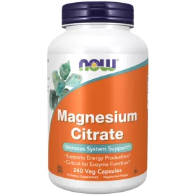 Now Foods Magnesium Citrate 240 Veg Capsules 240 Kapszula