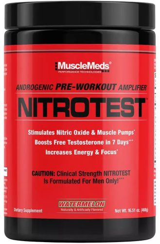 MuscleMeds Nitrotest 474g Watermelon (Görögdinnye)