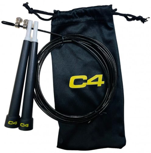 Cellucor C4 Speed Rope (Ugrálókötél) Black/Yellow (Fekete/Sárga)