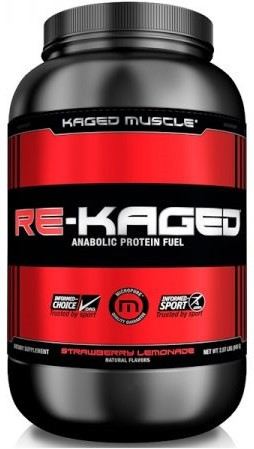 Kaged Muscle RE-Kaged 940g Strawberry Lemonade (Eper Limonádé)