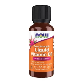 Now Foods Vitamin D-3 1000 IU Liquid Extra Strenght 1fl oz 30ml