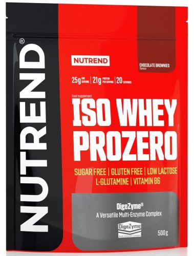 Nutrend Iso Whey Prozero 500g