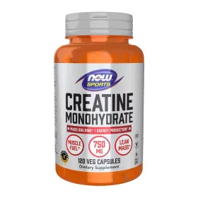 Now Foods Creatine Monohydrate 750mg 120 Veg Capsules 120 Kapszula